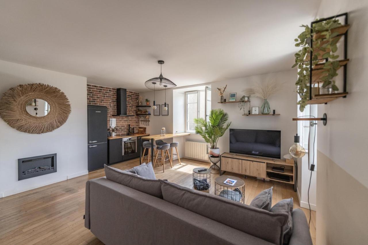 Appartement T2 - Vue Imprenable Sur La Cathedrale Κεμπέρ Εξωτερικό φωτογραφία